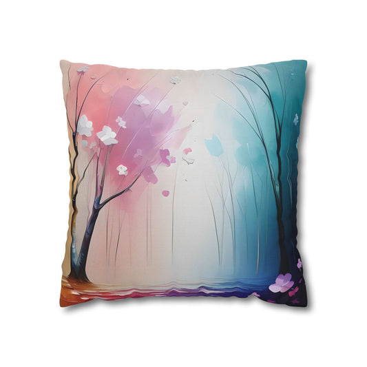 Pastel Blossom Forest Pillowcase