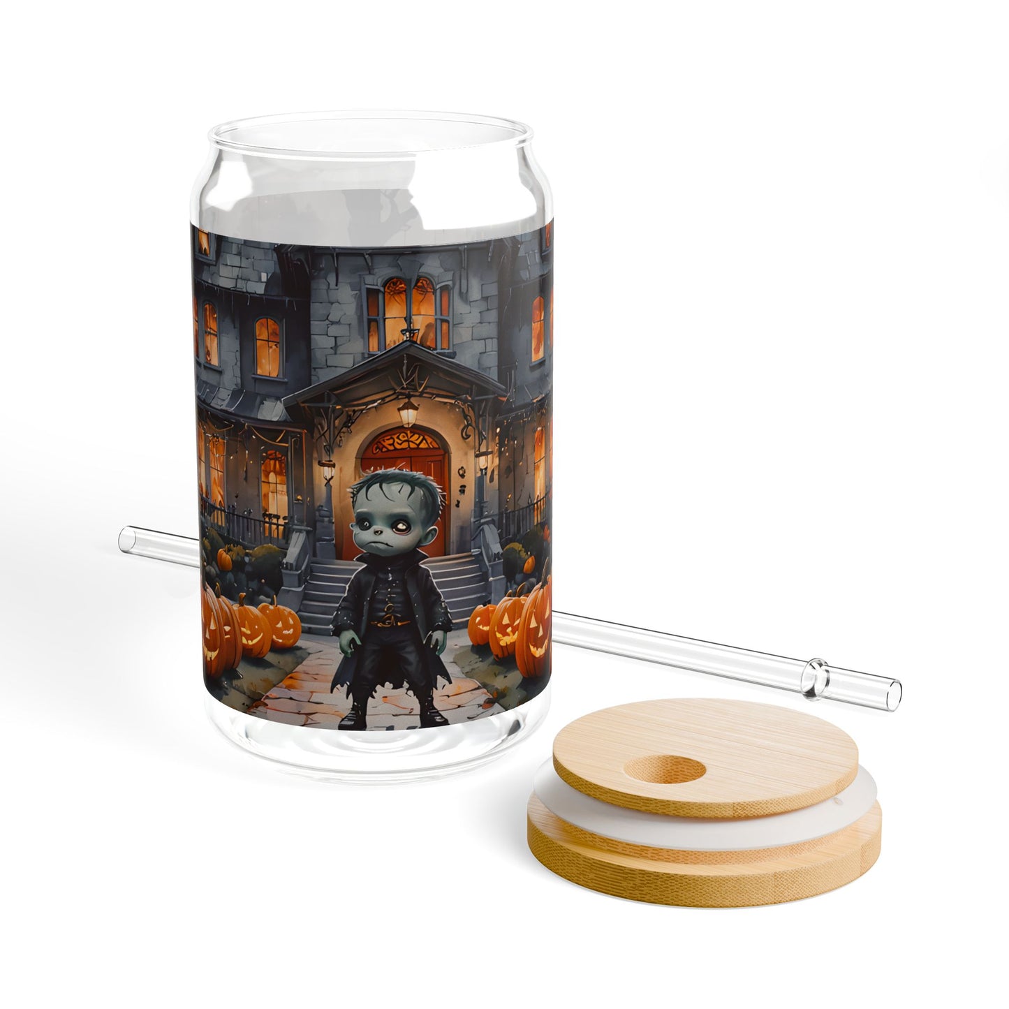 Little Frankenstein Sipper Glass