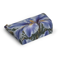 Iris Blossom Accessory Pouch