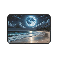Blue Moon & Beach Desk Mat