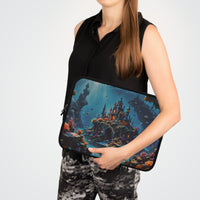 Whimsical Underwater Castle Laptop Sleeve