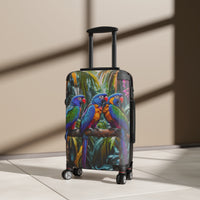 Blue Parrot Cabin Suitcase