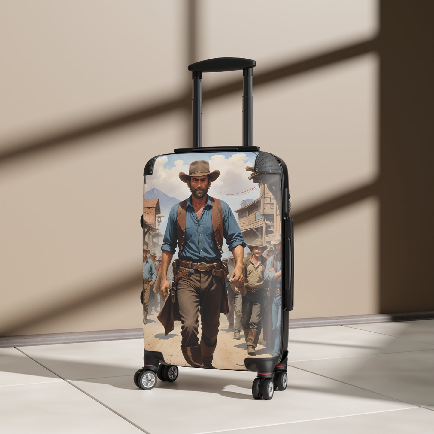 Wild West Adventure Travel Suitcase