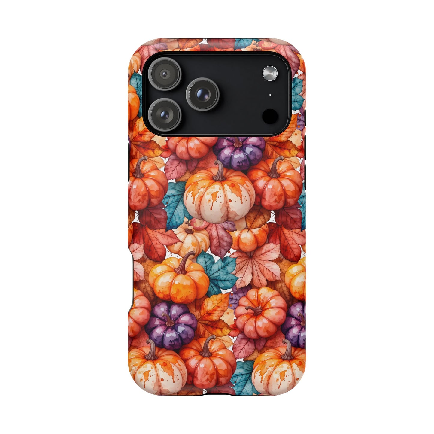 Autumn Pumpkins Magnetic Phone Case