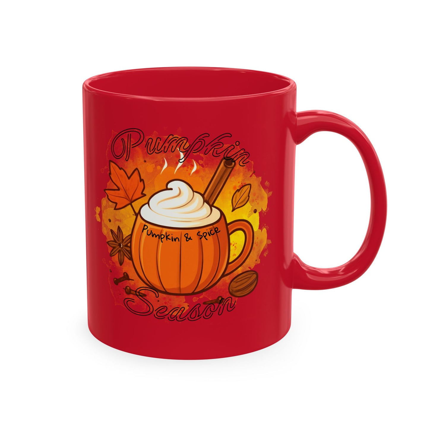 Pumpkin Spice Season Ceramic Mug