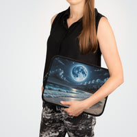 Moonlit Beach Laptop Sleeve