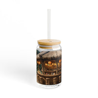Seaside Tiki Bar Sipper Glass
