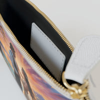 Romantic Summer Sunset Mini Clutch Bag