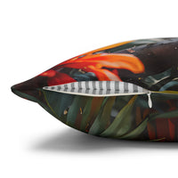 Tropical Macaw Decorative Pillowcase