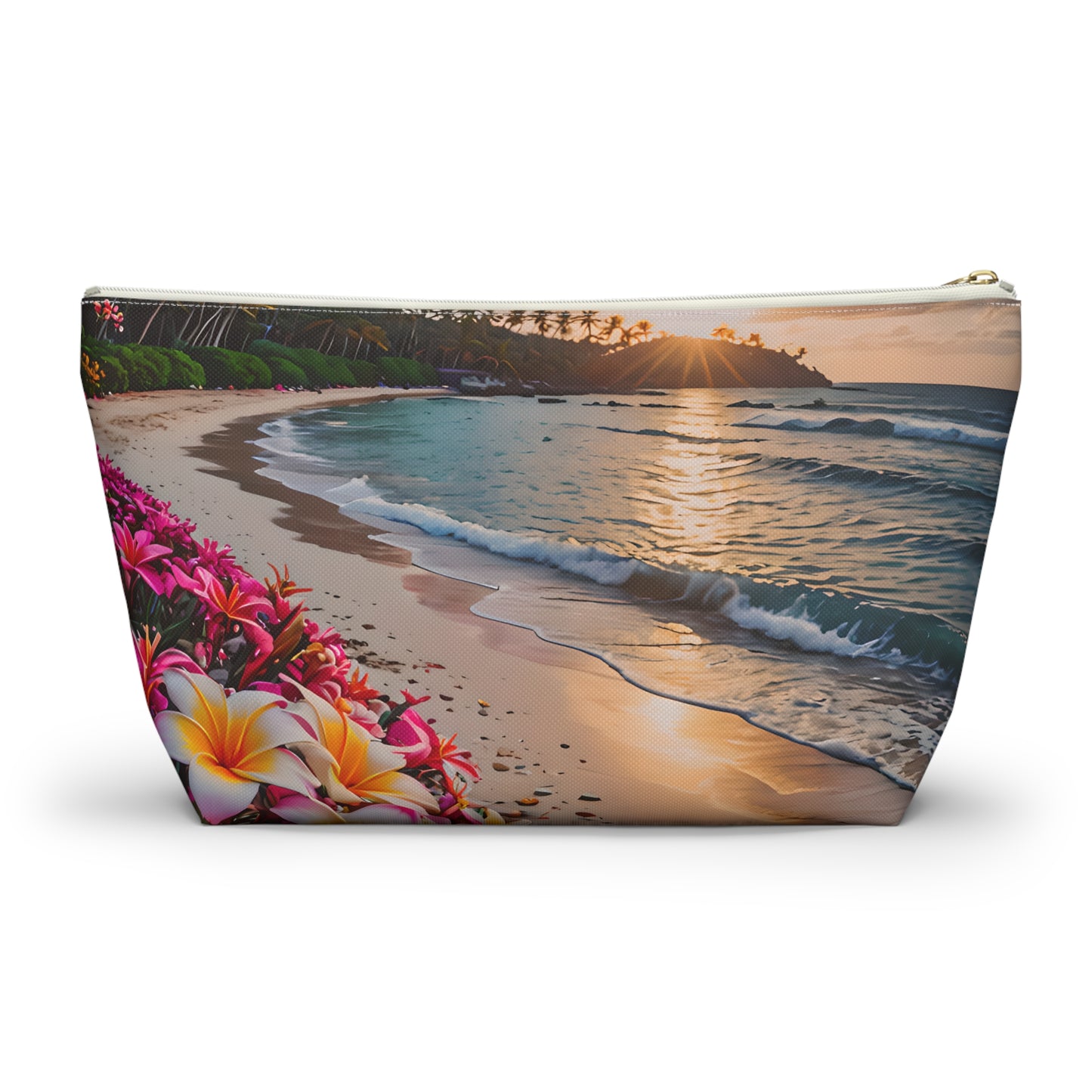 Beach Sunset Accessory Pouch