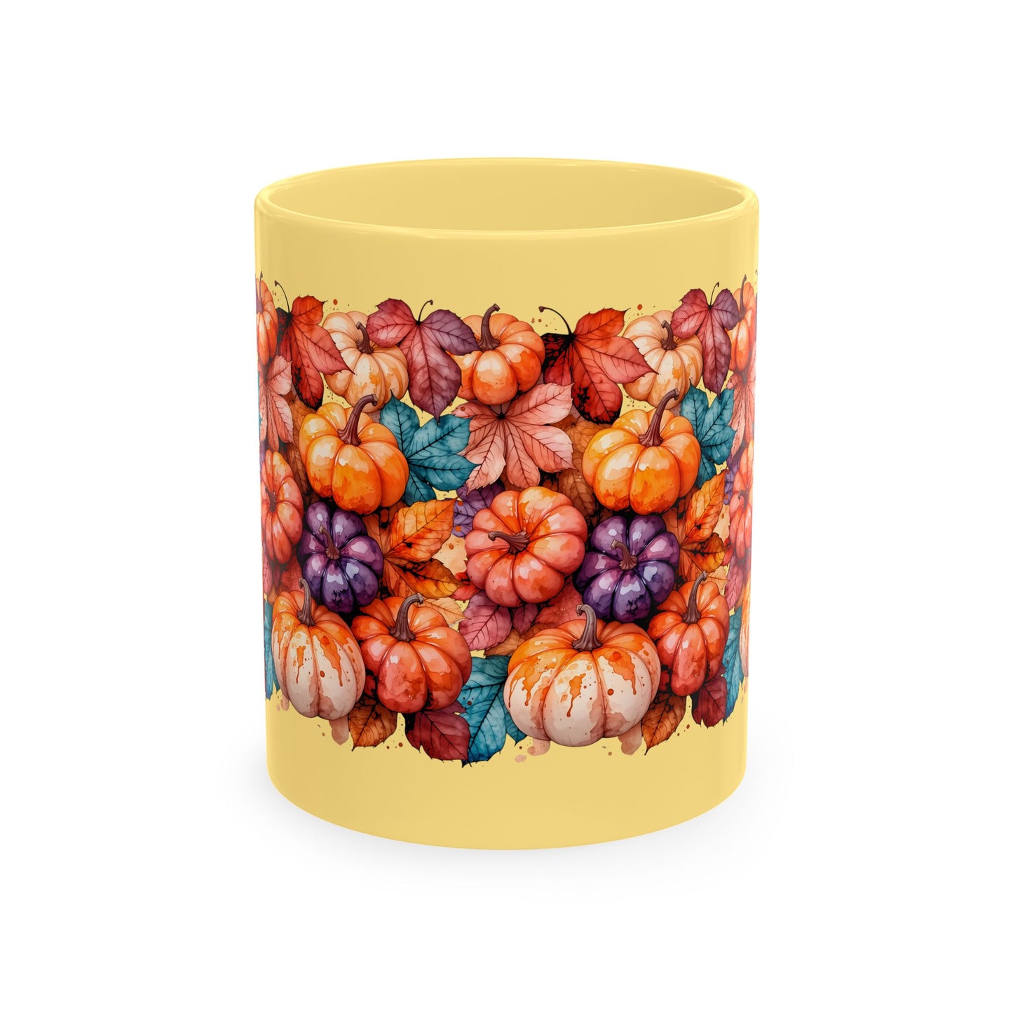 Autumn Pumpkins Ceramic Mug