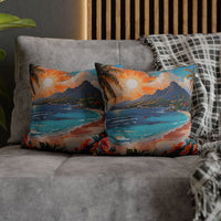 Summer Beach Vibes Pillow Cover