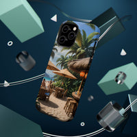 Tropical Beach Bar Magnetic Tough Phone Case
