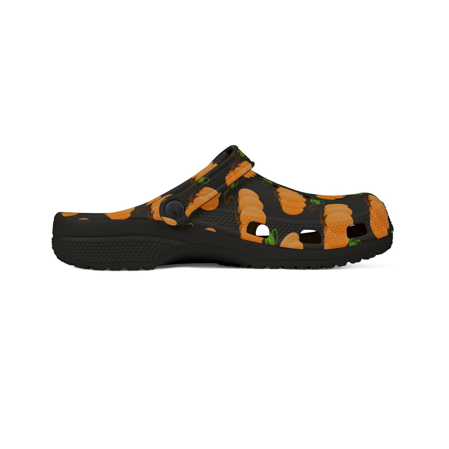 Halloween Pumpkin Pattern Clogs