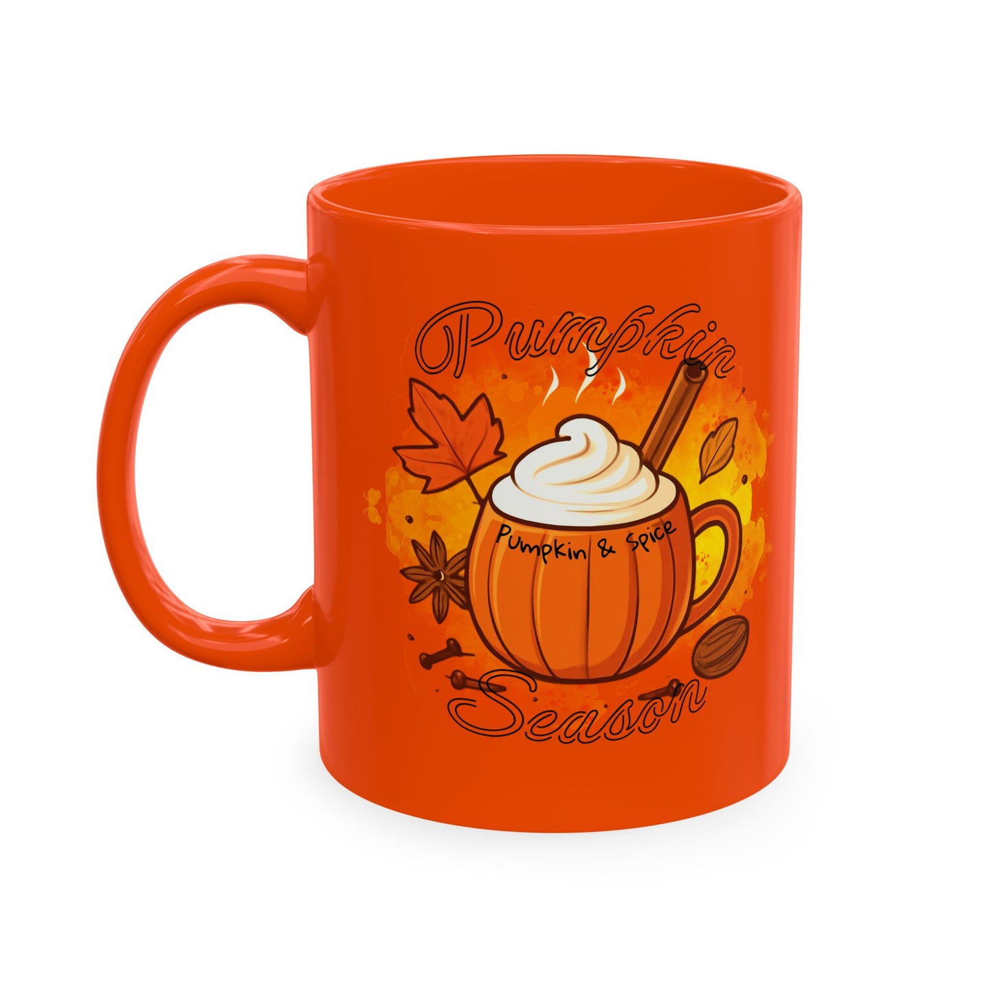 Pumpkin Spice Season Ceramic Mug