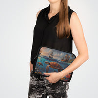 Sea Turtle Dive Laptop Sleeve