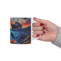 Ocean Dive Ceramic Mug