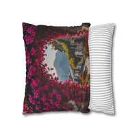 Floral Village Arch Pillowcase