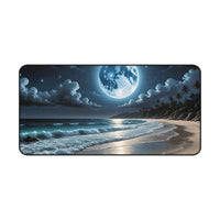 Blue Moon & Beach Desk Mat