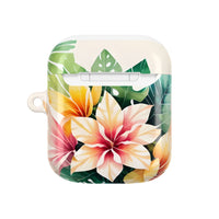 Hibiscus & Monstera AirPods Case