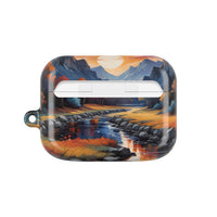 Scenic Mountain Sunset AirPod Case