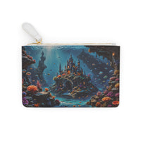 Underwater Sea Castle Mini Clutch Bag