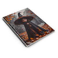 Witchy Autumn Spiral Notebook