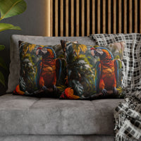Tropical Macaw Decorative Pillowcase