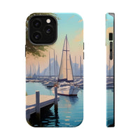 Sailing into the Marina Magnetic Tough Phone Cover