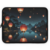 Magical Serene Lanterns Laptop Sleeve