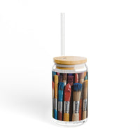 Artist Paintbrush Sipper Glass