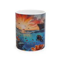 Ocean Dive Ceramic Mug