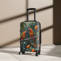 Tropical Parrot Cabin Suitcase