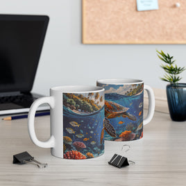 Sea Turtle Ocean Ceramic Mug