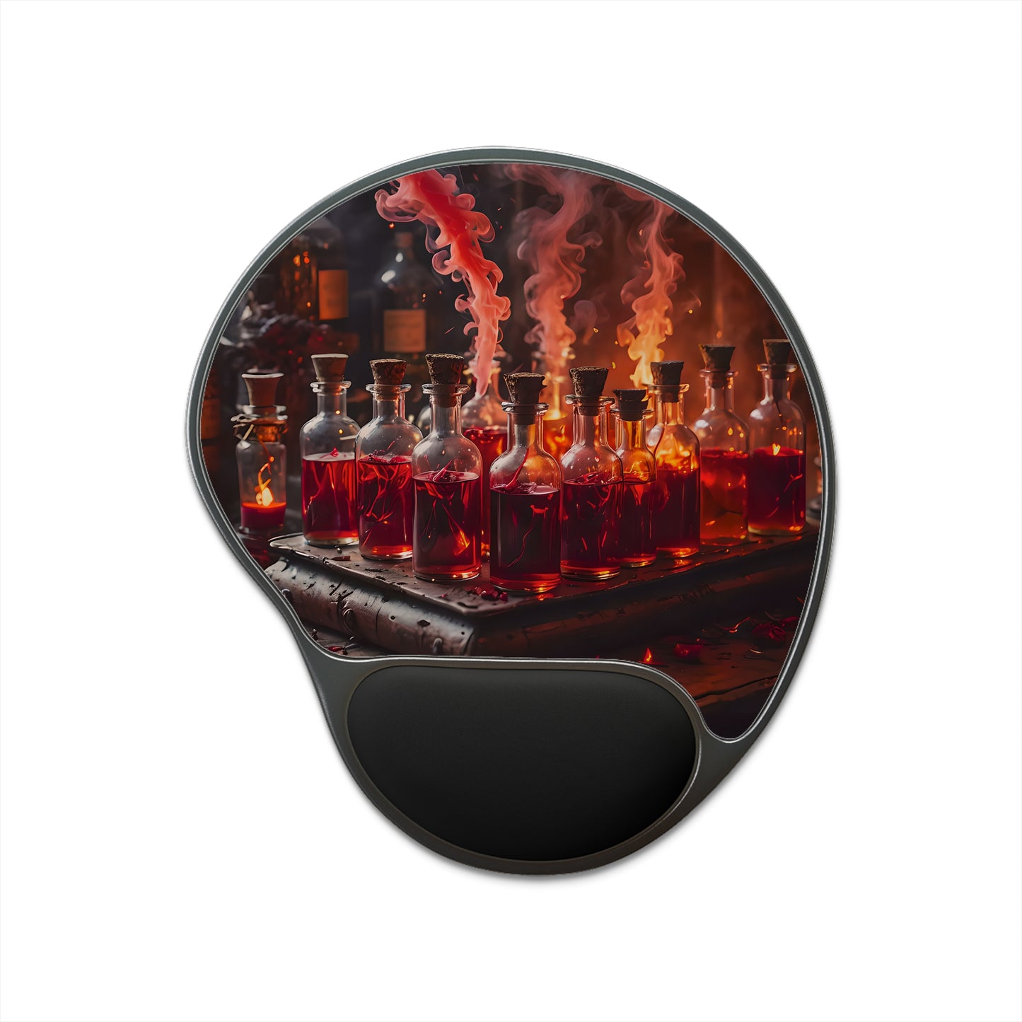 Alchemy Potion Mouse Pad with Wrist Rest