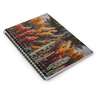 Autumn Lakeside Spiral Notebook Journal