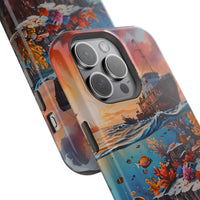 Vibrant Coral Reef Dive Magnetic Tough Phone Cases