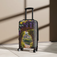 Purple Wine Grapes Vineyard Cabin Suitcase