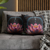 Lotus Waterdrop Decorative Pillowcase