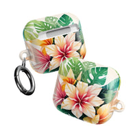 Hibiscus & Monstera AirPods Case