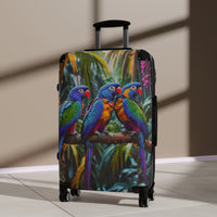 Blue Parrot Cabin Suitcase