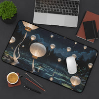 Dreamy Floating Lanterns Desk Mat