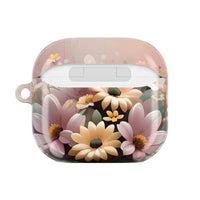 Pastel Floral Daisies AirPod Case