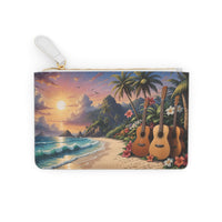 Music, Sun, Sand and Waves Mini Clutch Bag