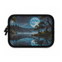 Serene Blue Moon Laptop Sleeve