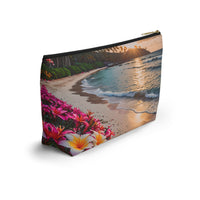 Beach Sunset Accessory Pouch