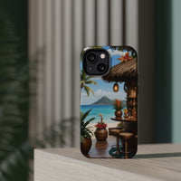 Tropical Beach Bar Magnetic Tough Phone Case