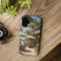 Tropical Beach Bar Magnetic Tough Phone Case