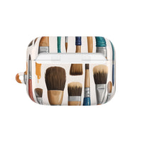Artistic Paintbrush Pattern AirPods Case