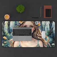 Ethereal Fantasy Forest Fairy Desk Mat
